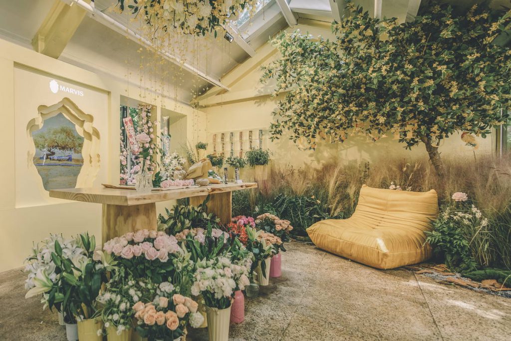 MARVIS玛尔仕快闪店“限时花店”梦幻营业，赴一场繁花梦境