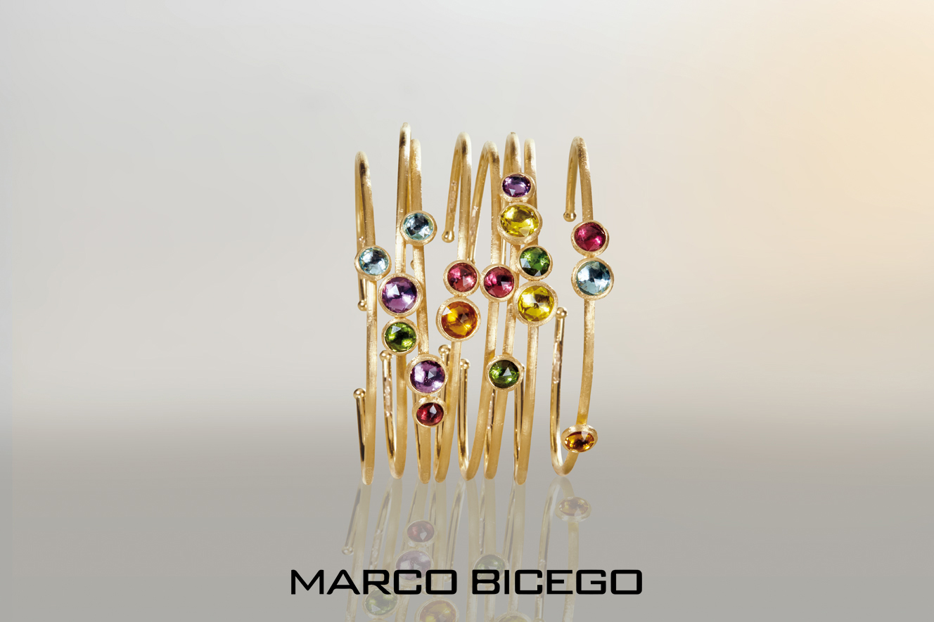 Marco Bicego「Jaipur」18K 黄金半宝石手镯.jpg
