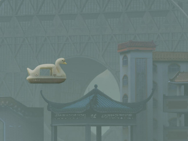 黄河山个展《秃力城：旧白天鹅号旅客》 虚拟与现实交叠的时空漫游