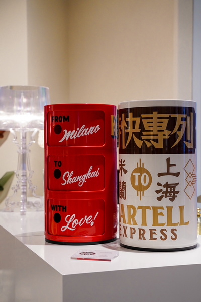“Kartell爱上海”手绘定制版Componibili模块化单元 艺术家“淮海图文”.JPG